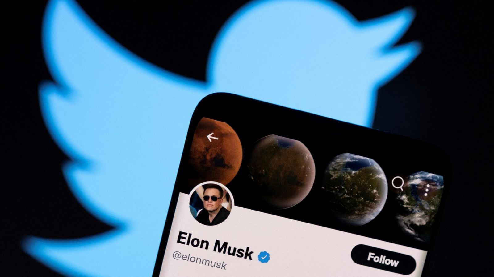 Foto del perfil oficial de Twitter de Elon Musk