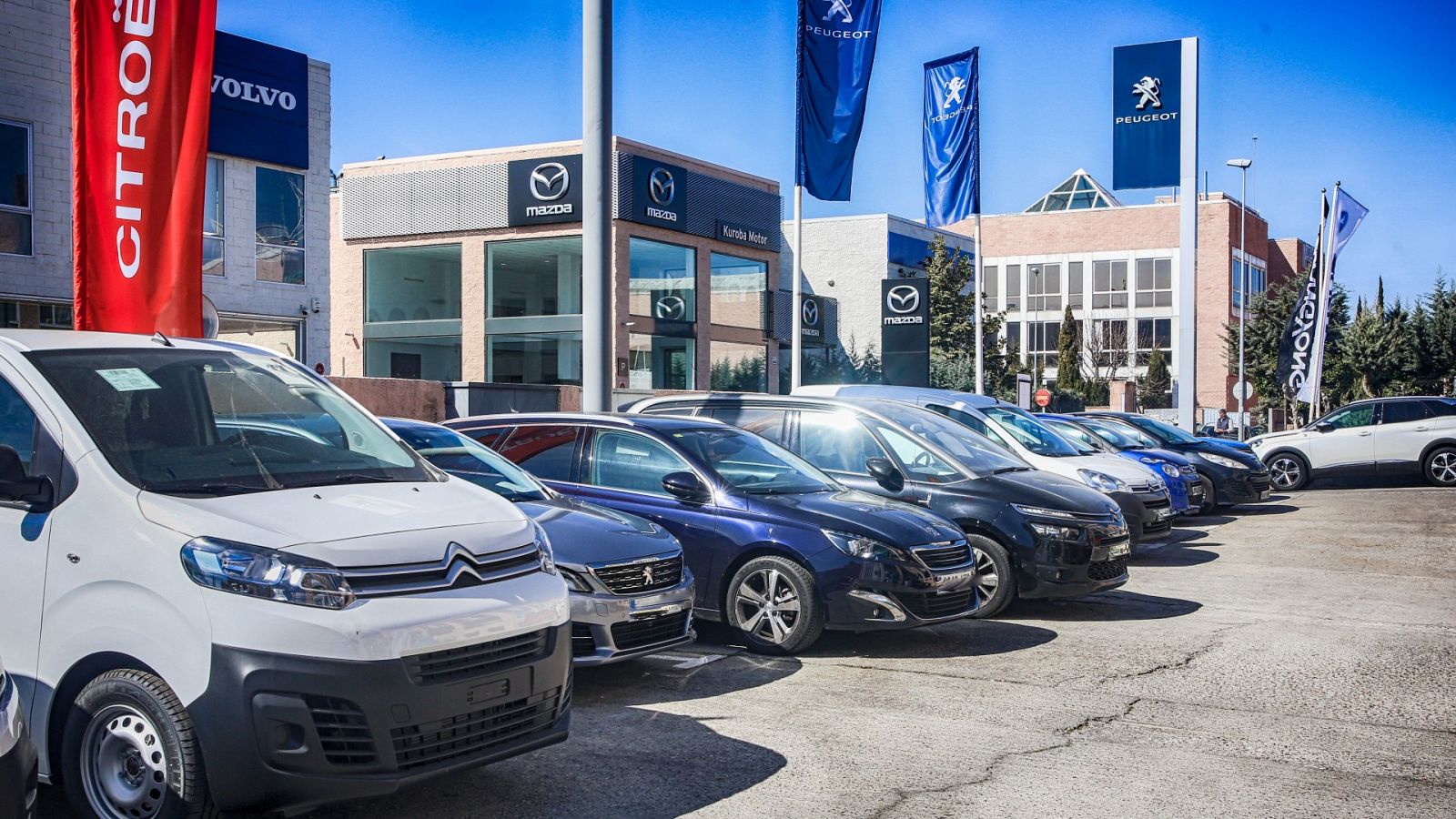 El mercado automovilístico europeo cae un 10,6% en el trimestre y casi un 20% en marzo
