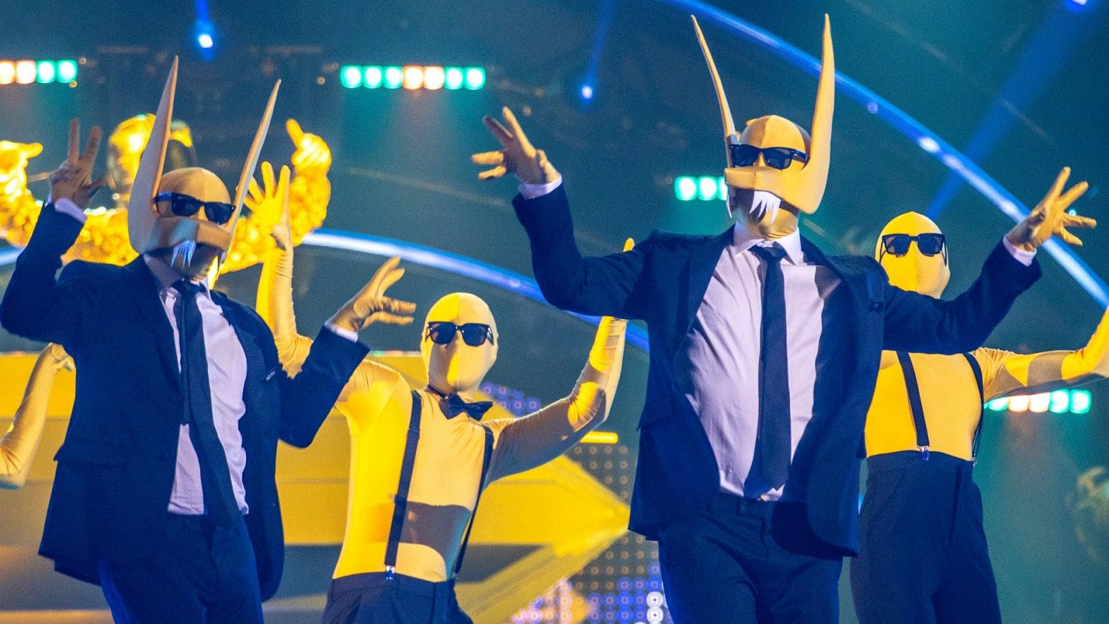 Subwoolfer durante los ensayos de Eurovisión 2022