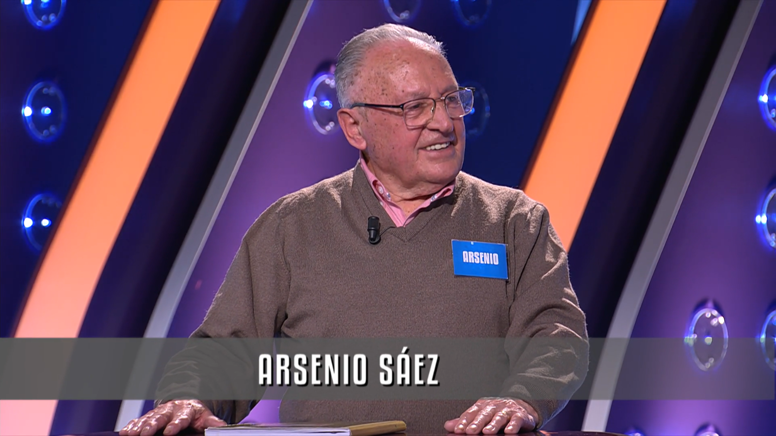 Arsenio Sáez, gran seguidor de 'Saber y ganar'
