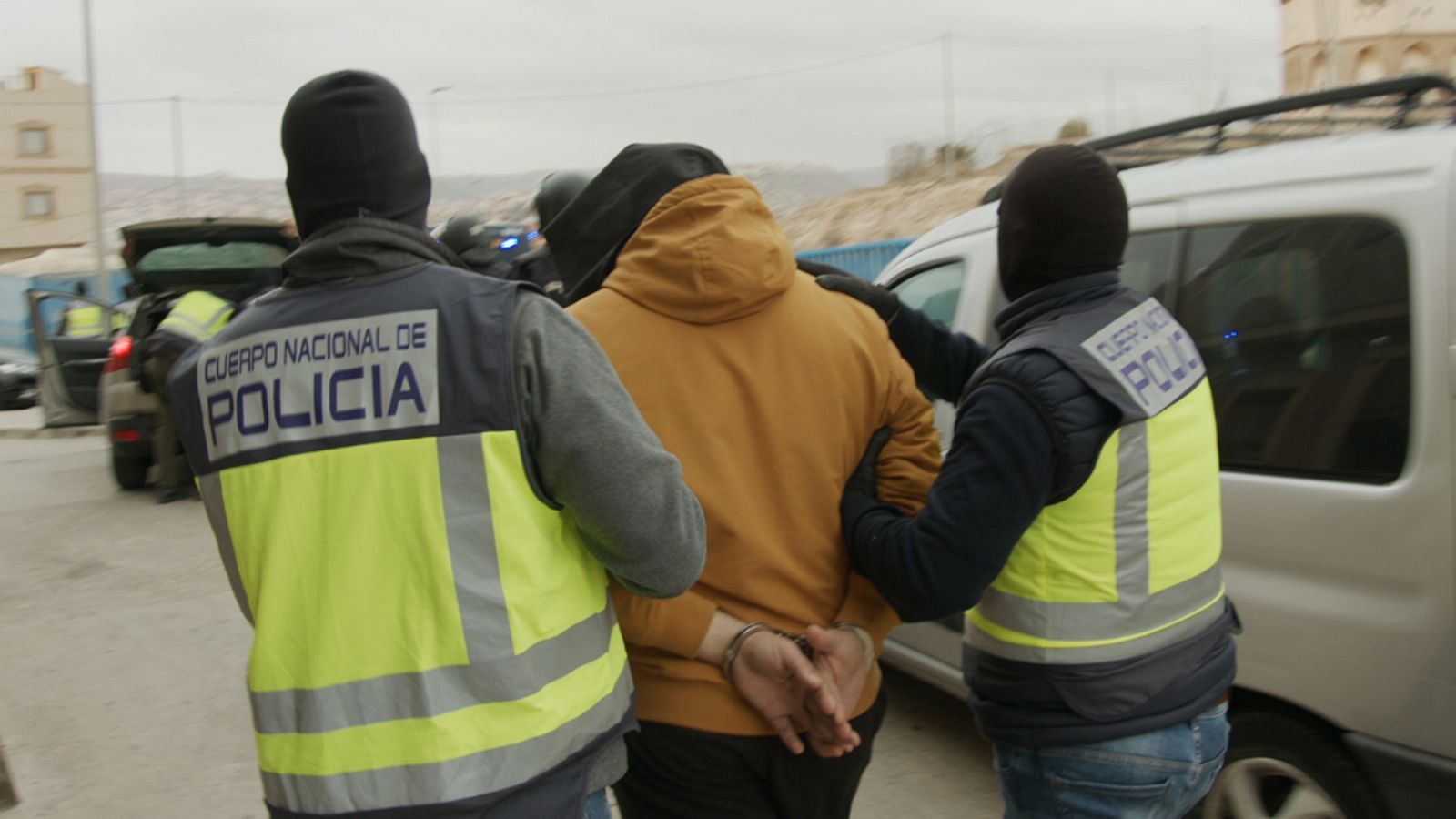 La policia detiene a un presunto terrorista