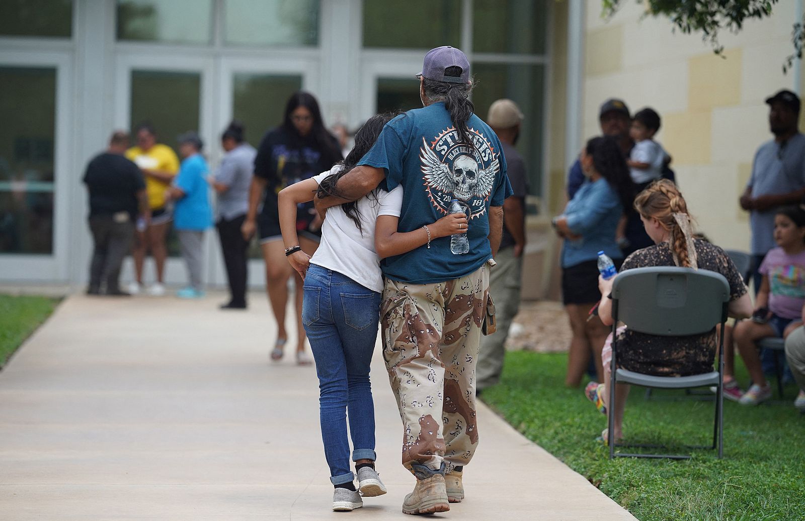 El tiroteo en una escuela de Texas, en imágenes 