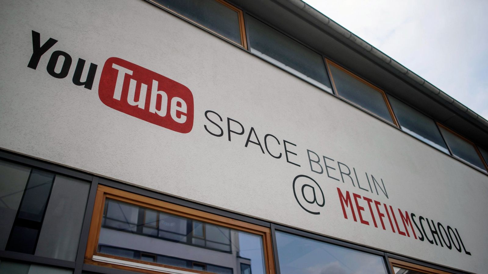 Sede de un estudio de Youtube en Berlín, Alemania