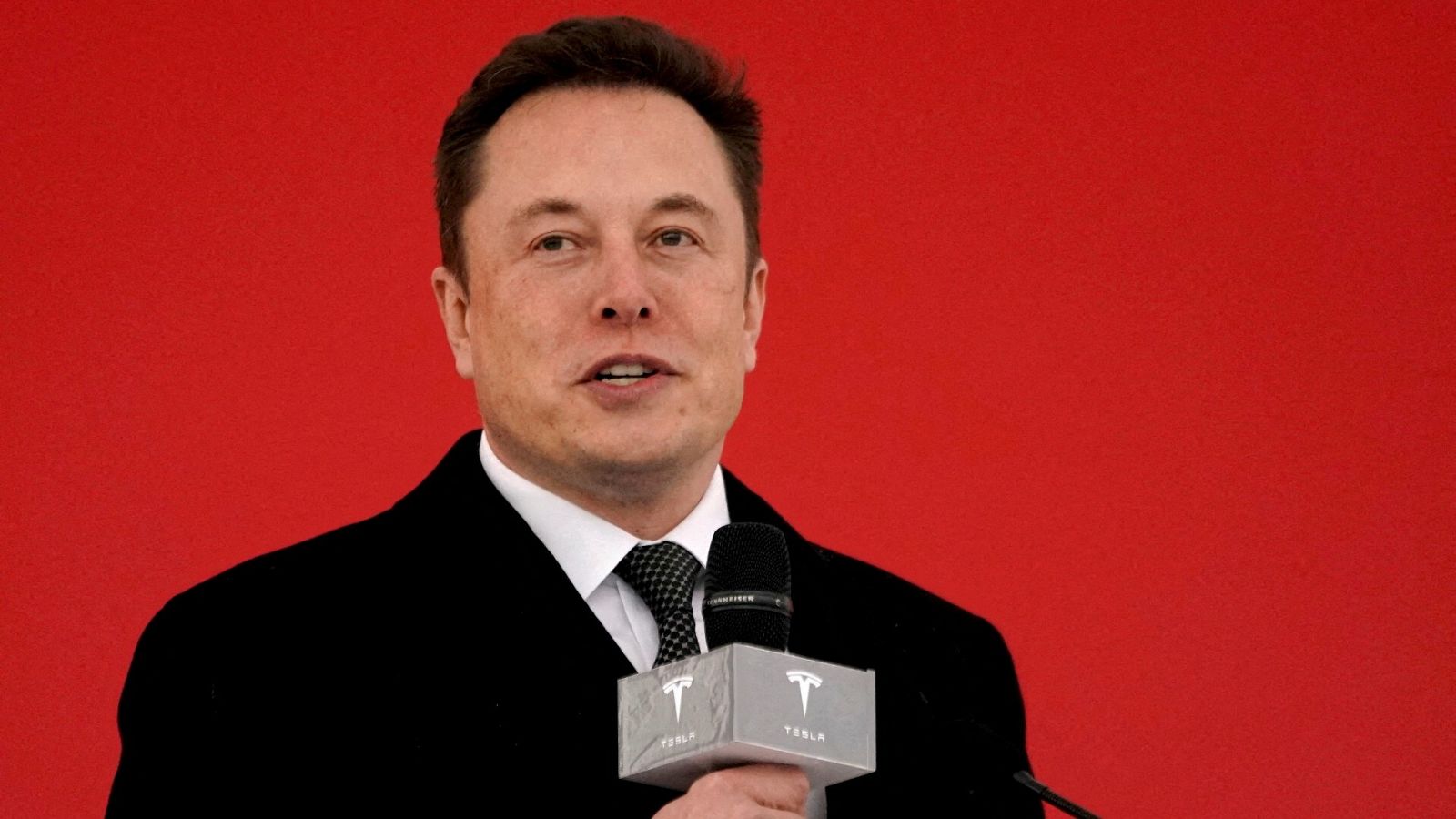 El empresario Elon Musk en un evento de su compañía de automóviles Tesla