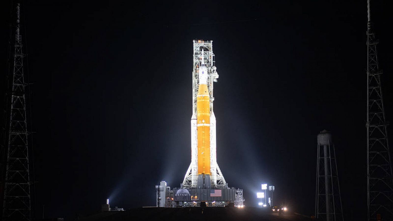 El cohete SLS y la nave Orion