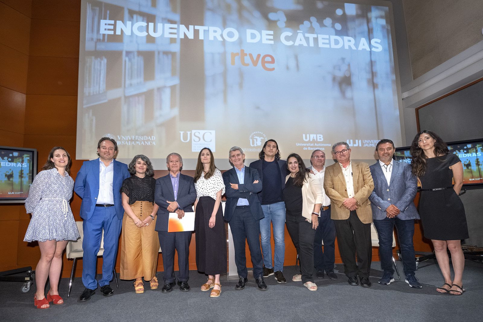 Reunión de cátedras en RTVE