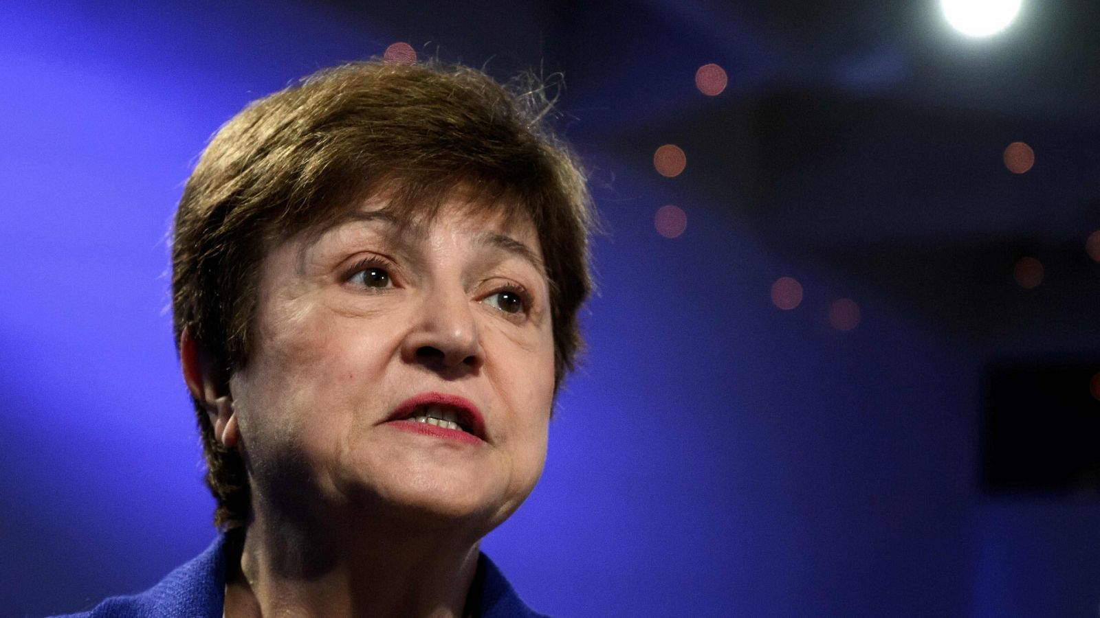 La directora gerente del FMI, Kristalina Georgieva