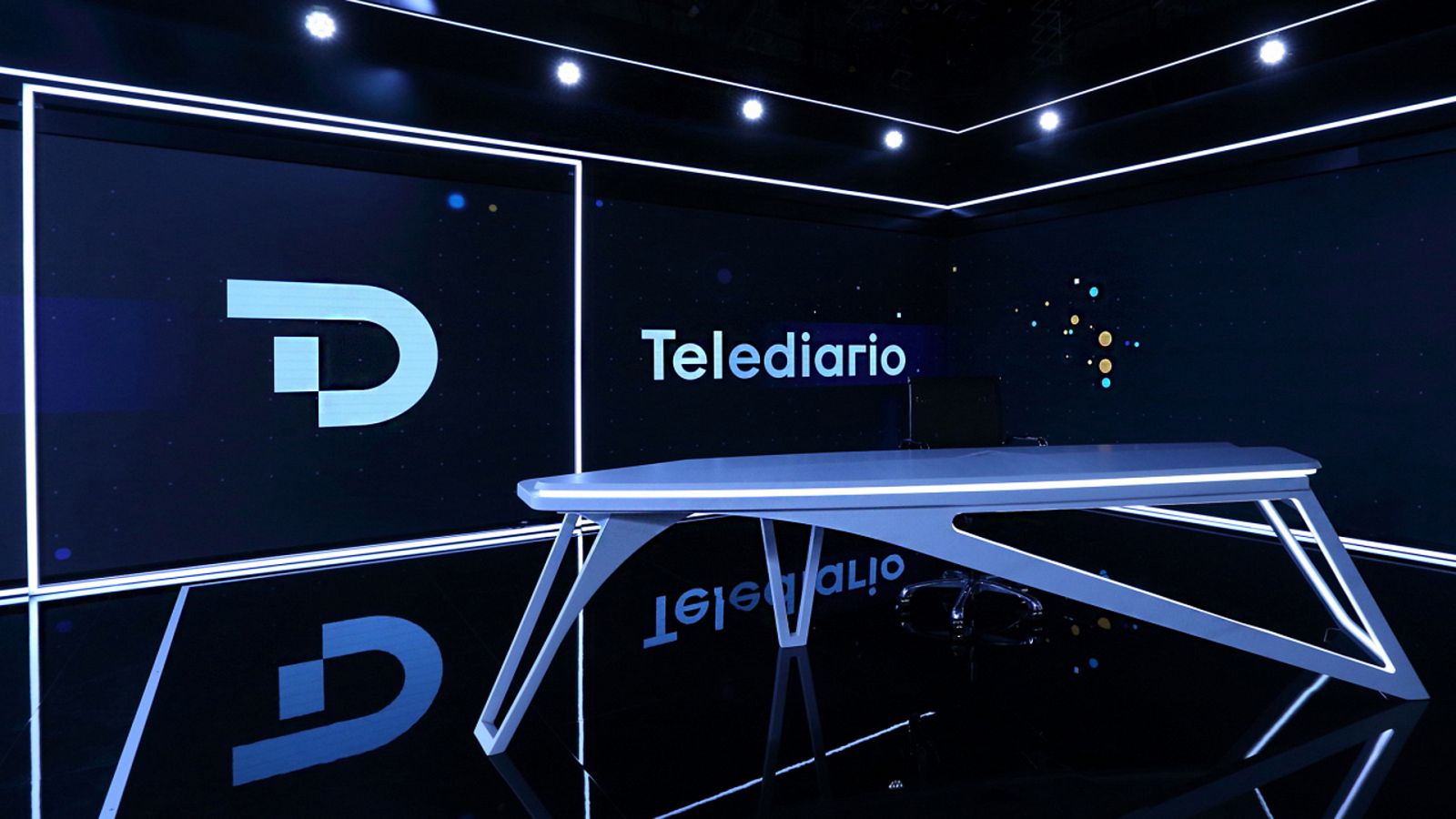 El plató del Telediario, en Torrespaña