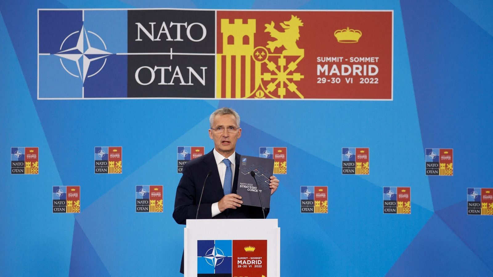 El secretario general de la OTAN, Jens Stoltenberg