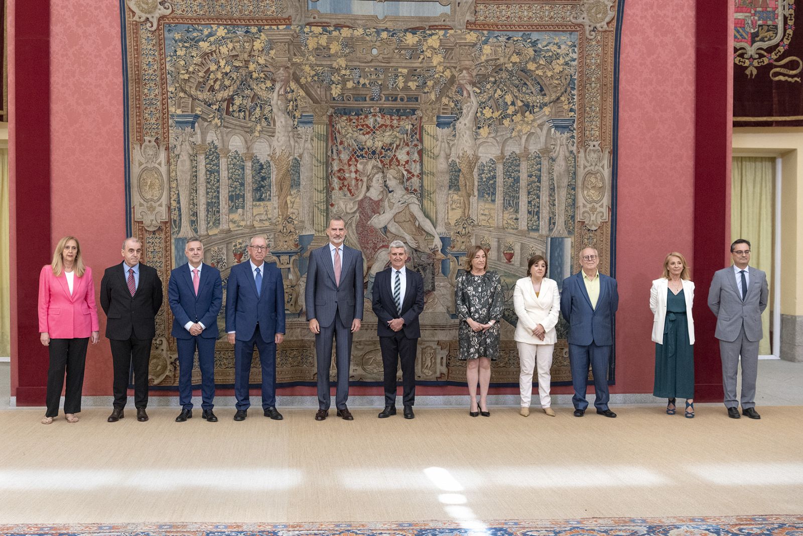  Audiencia Consejo Administracion RTVE en el Palacio Real de El Pardo