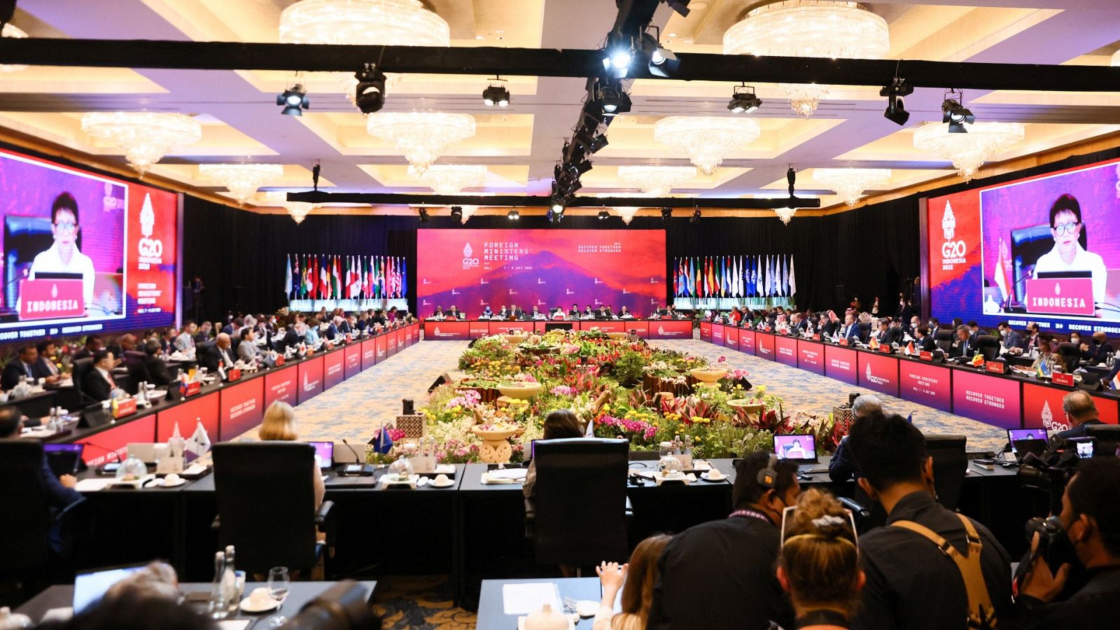 Reunión del G20 en Indonesia