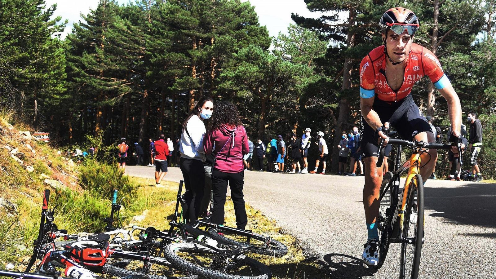 Mikel Landa, en la pasada edición de la Vuelta a Burgos.