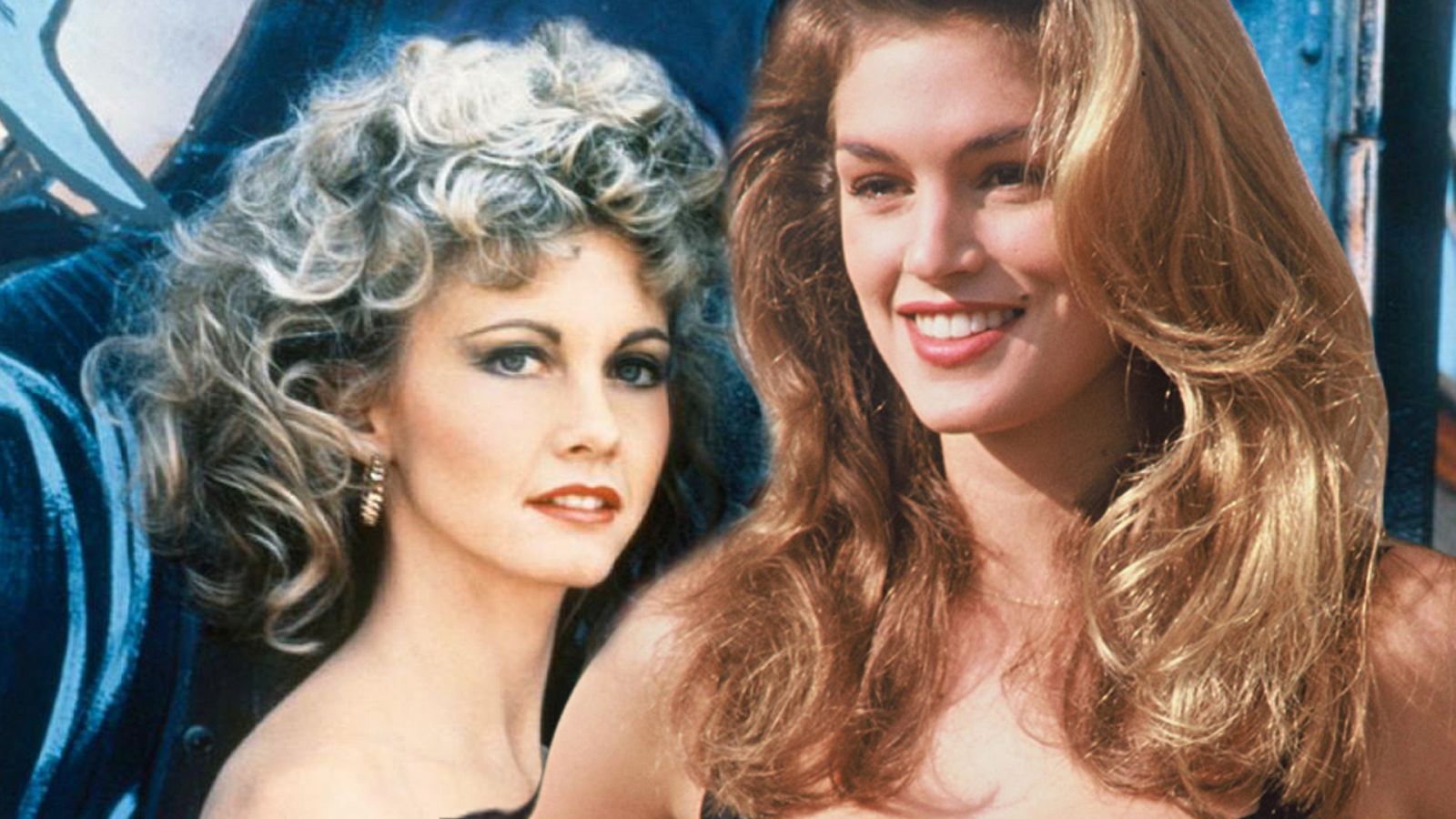 Olivia Newton-John y Sandy dieron luz a Cindy Crawford