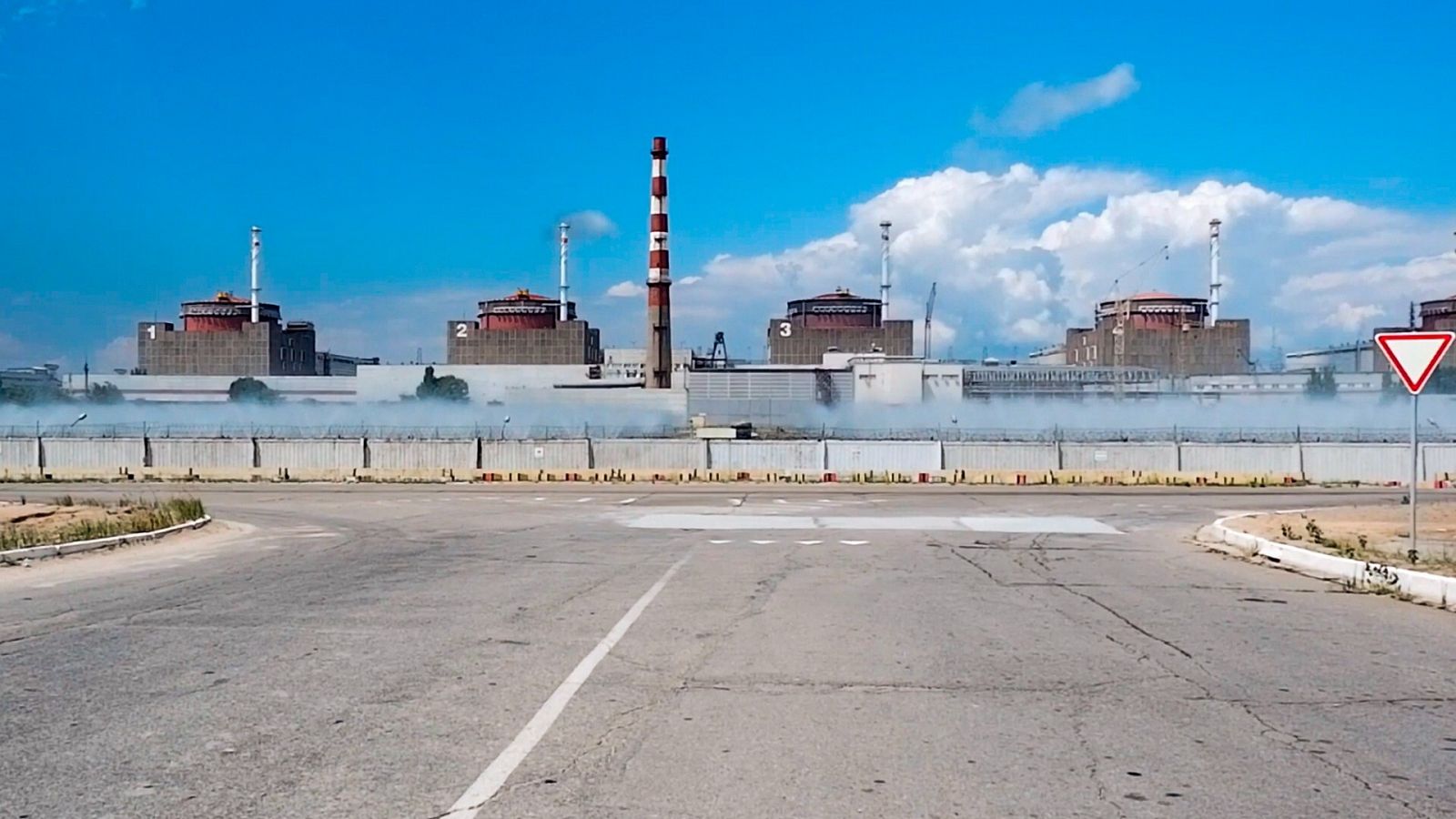 La central nuclear de Zaporiyia, el 7 de agosto