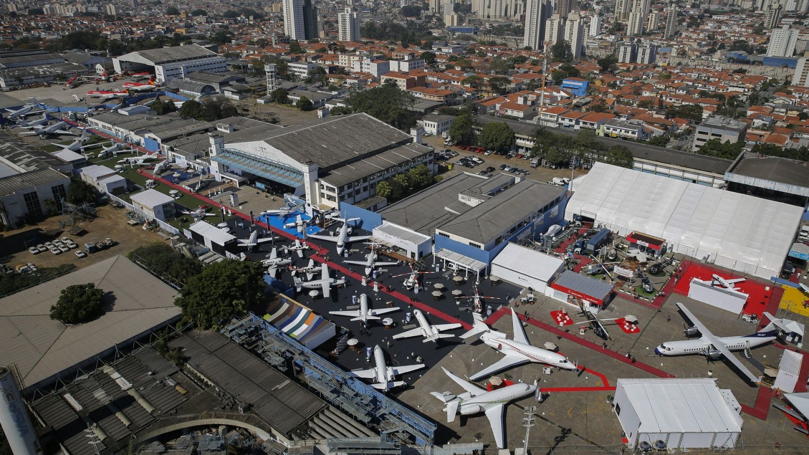 Fotografía de archivo fechada el 11 de agosto de 2015 del aeropuerto de Congonhas, Sao Paulo