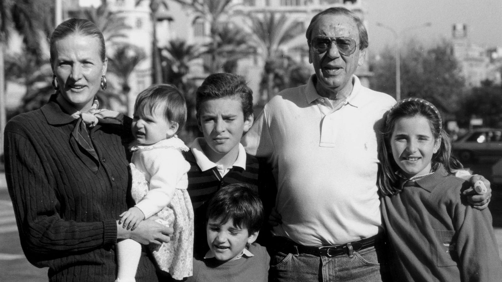 Joaquín Prat y su familia
