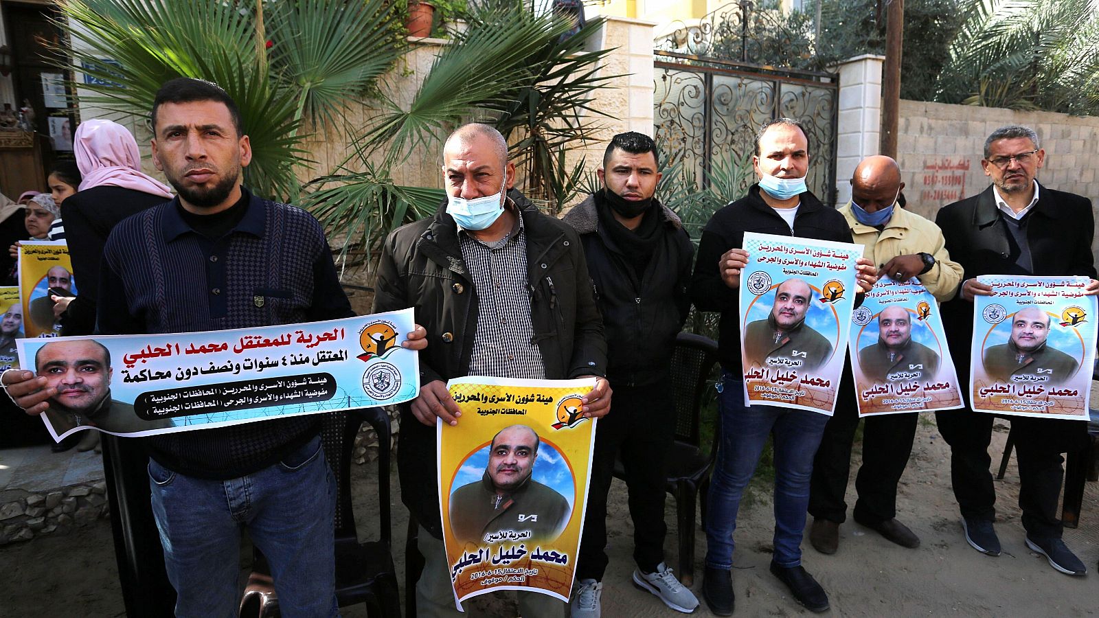 Protesta para exigir justicia en el caso de Mohamed El Halabi