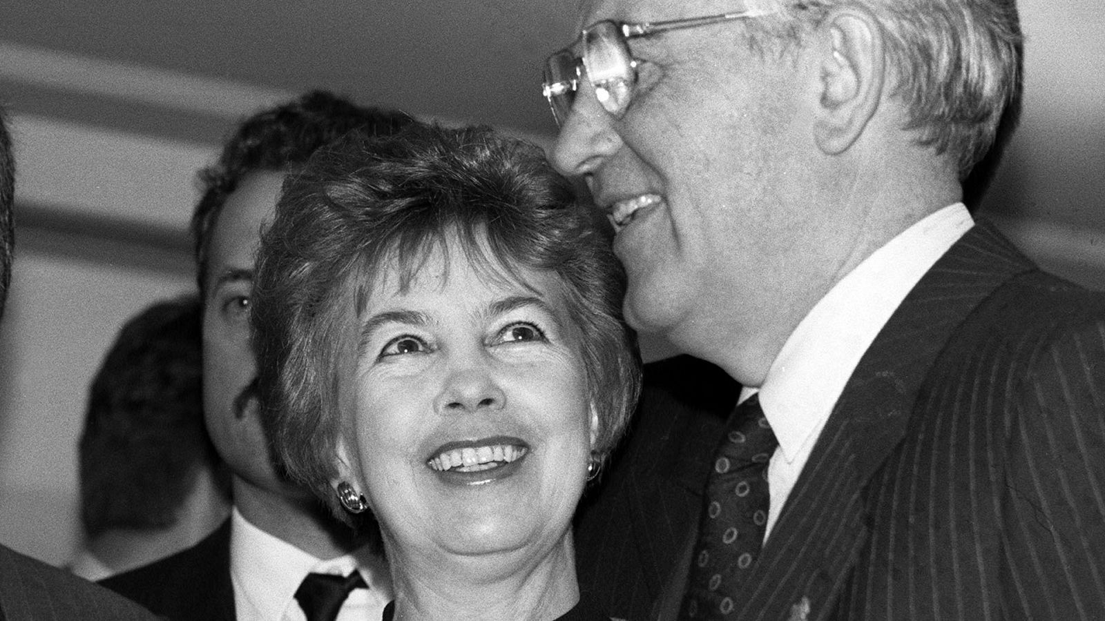 Raísa y Mijaíl Gorbachov en una imagen de archivo