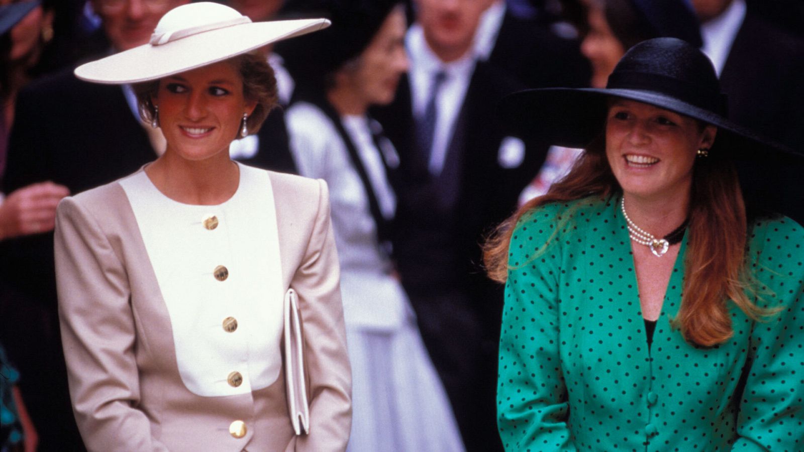 Diana de Gales y Sarah Ferguson, nueras de Isabel II