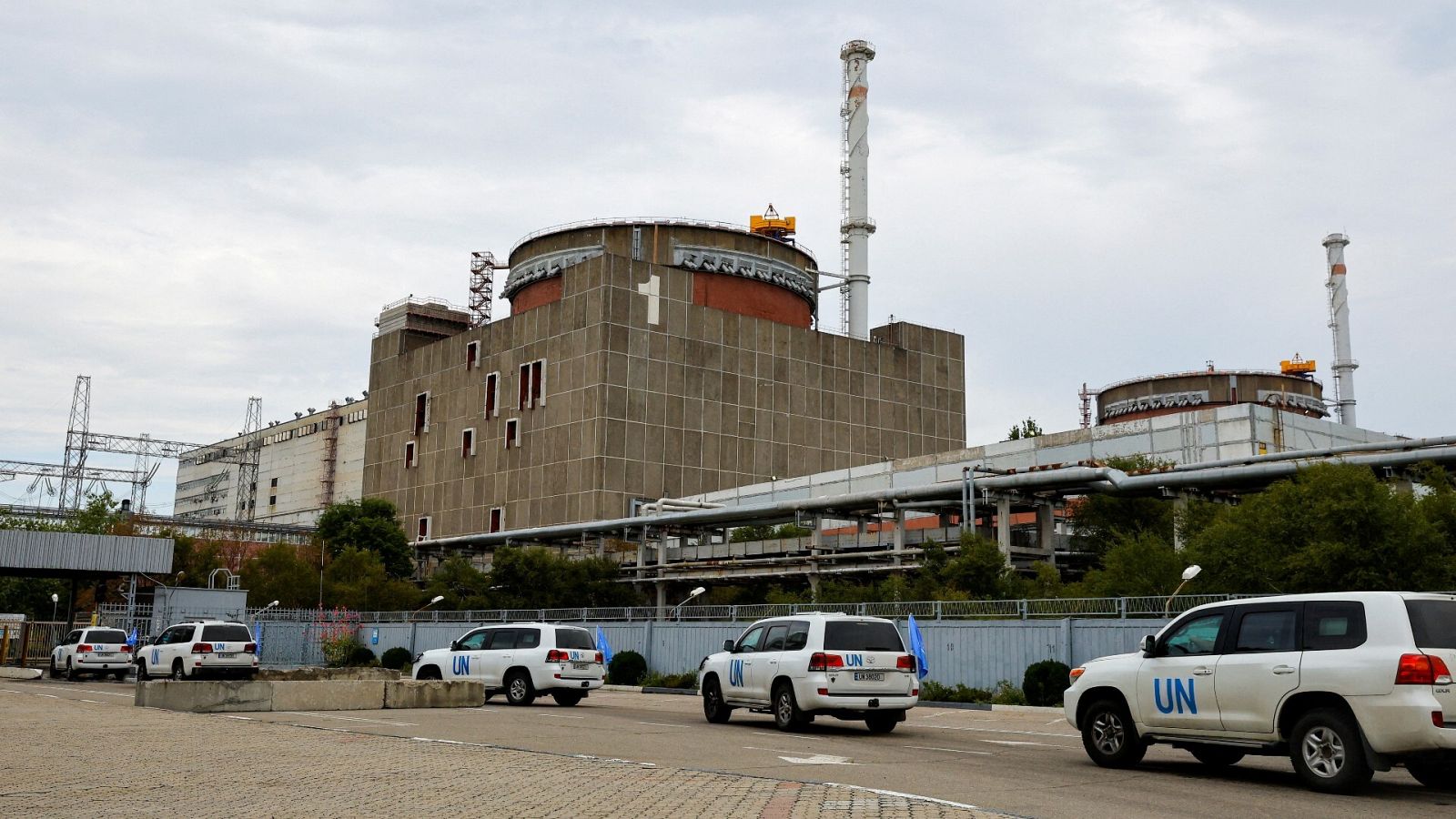 La OIEA advierte del elevado peligro de un accidente nuclear en la central de Zaporiyia