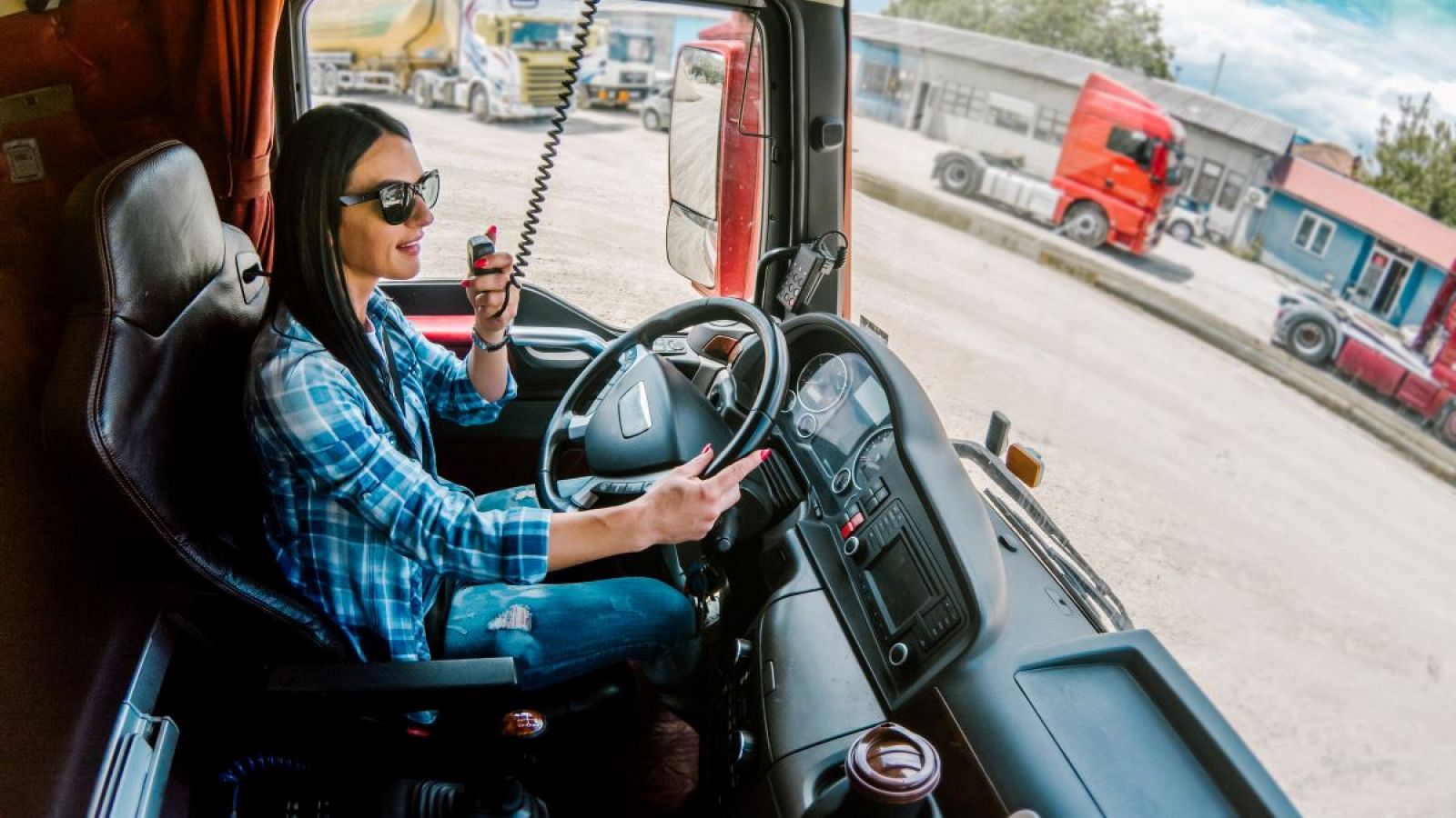 Las mujeres son un 2% en la profesión de camioneros en España