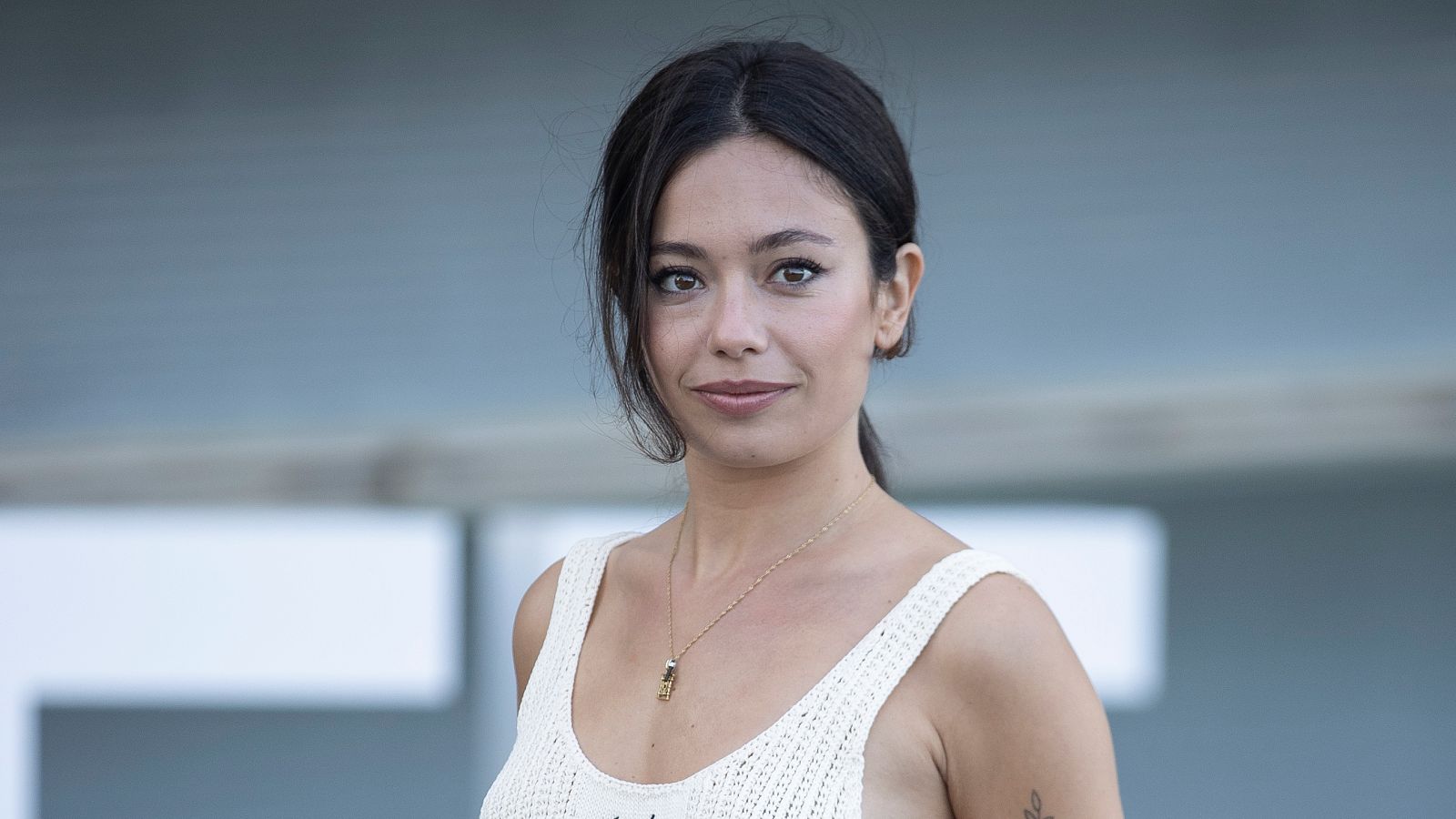 Anna Castillo, protagonista de 'Los girasoles silvestres', en el Festiva de San Sebastián.