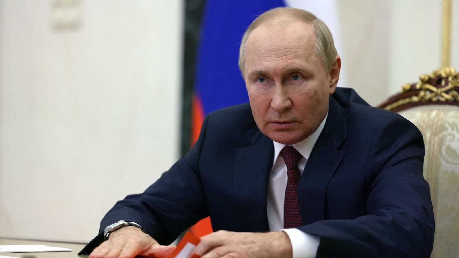 Una imagen del presidente de Rusia, Vladímir Putin.