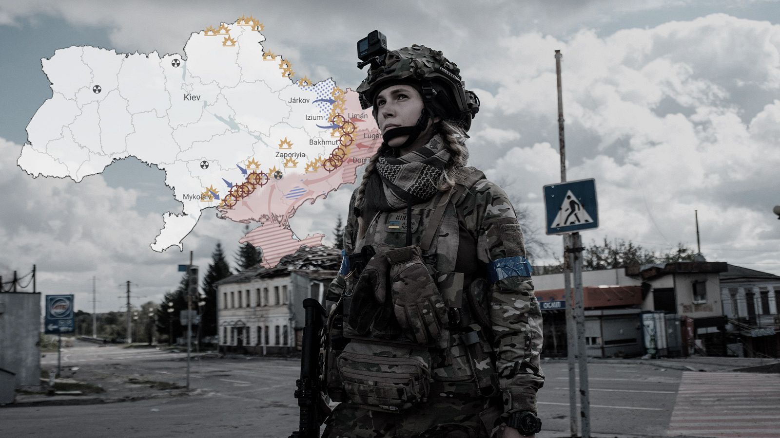 Los mapas de la semana 32 de guerra en Ucrania