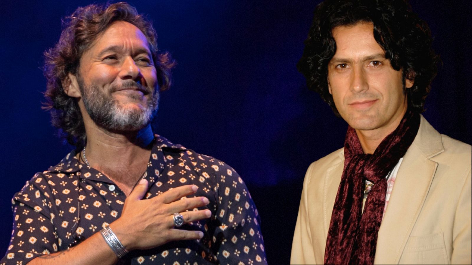 Diego Torres y Coti, coautores de "Color esperanza"