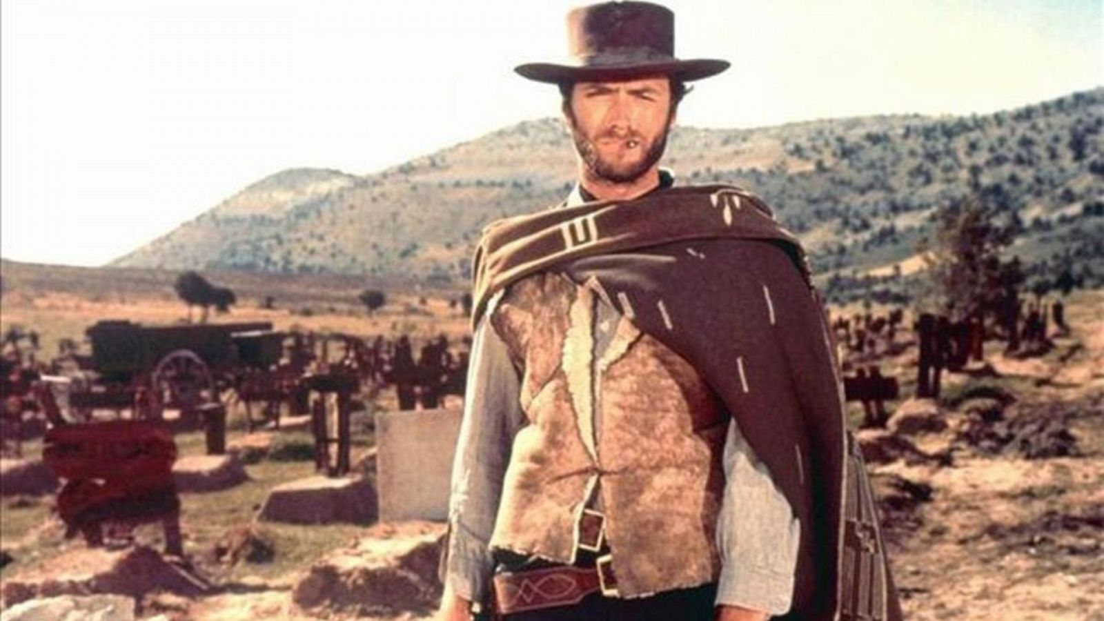 Clint Eastwood, un auténtico vaquero del lejano oeste en 'Por un puñado de dólares'