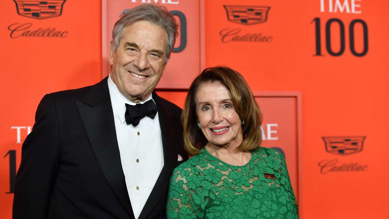 La presidenta de la Cámara de Representantes de Estados Unidos, Nancy Pelosi, junto a su marido, Paul Pelosi