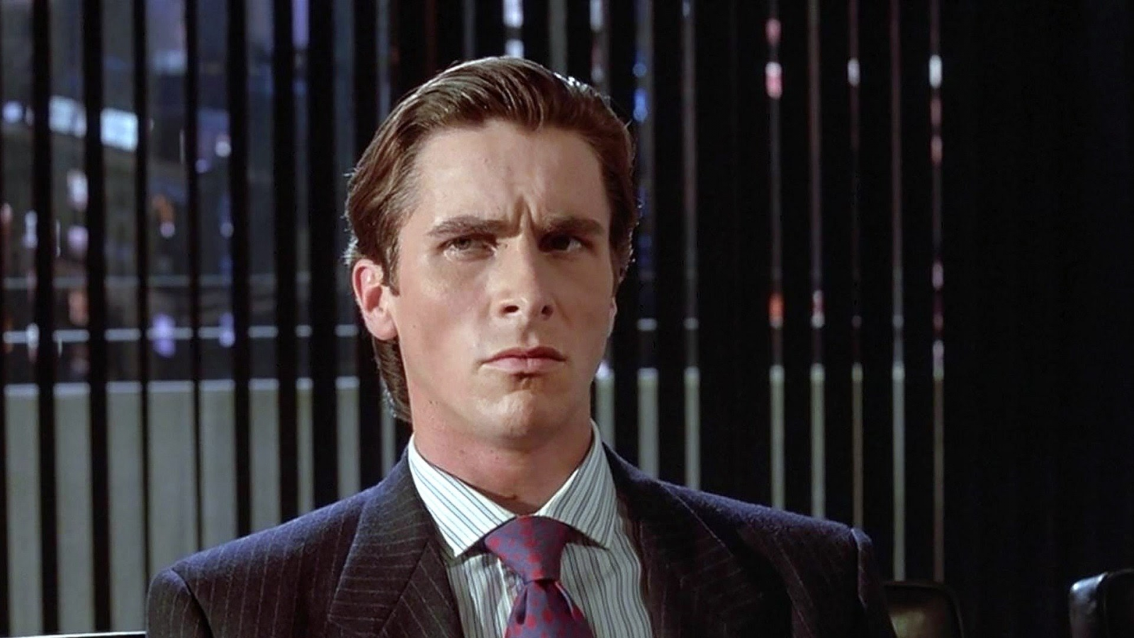 Christian Bale en un fotograma de American psycho. ¿Sabrías identificar a un psicópata?