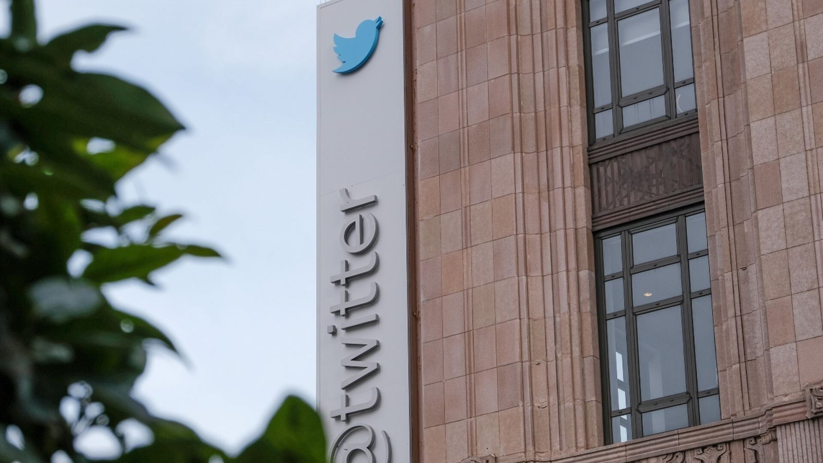Una imagen del exterior de la sede principal de Twitter en San Francisco, Estados Unidos. 