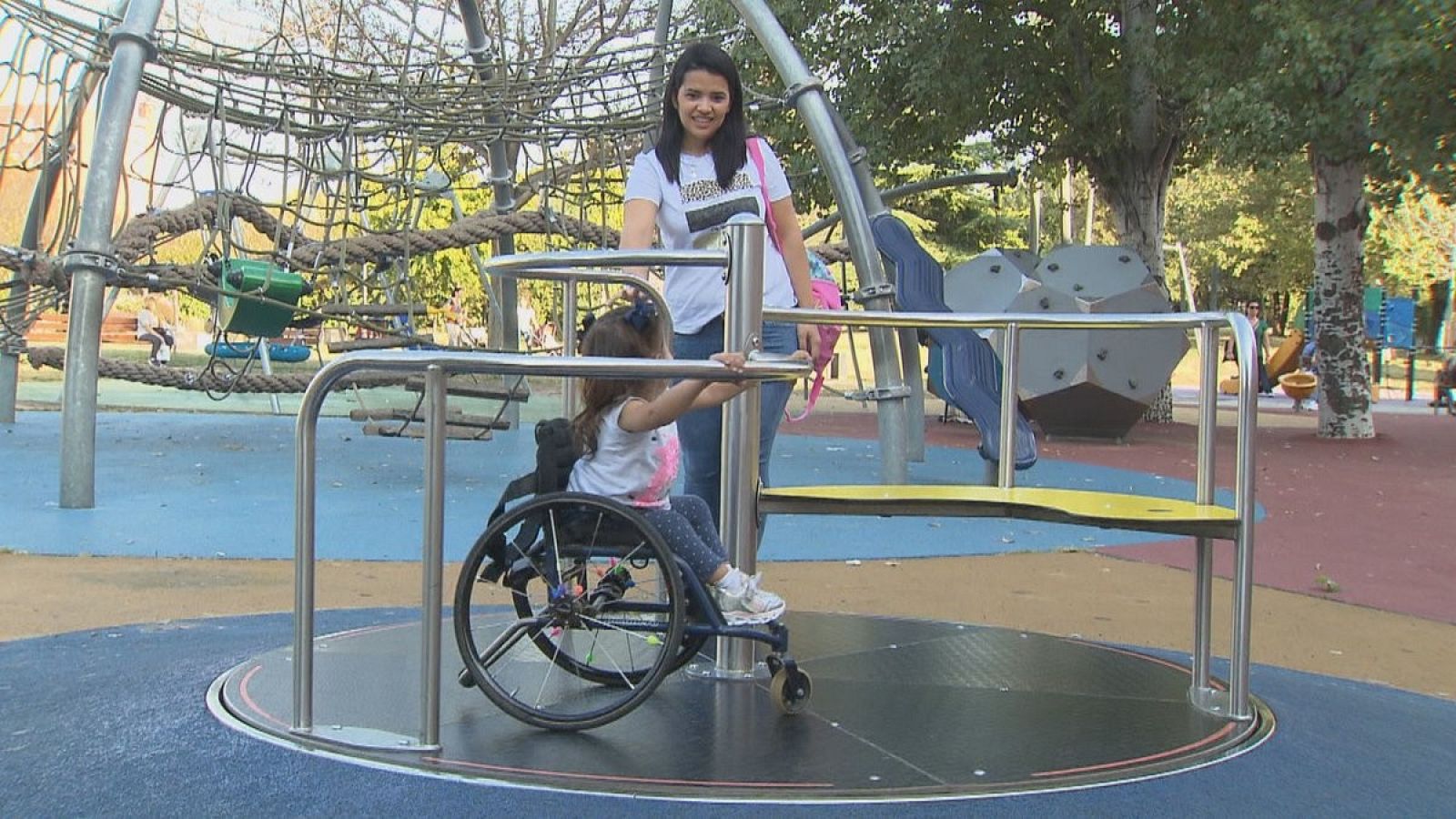Catalunya no disposa de prou parcs adaptats per a infants amb discapacitat