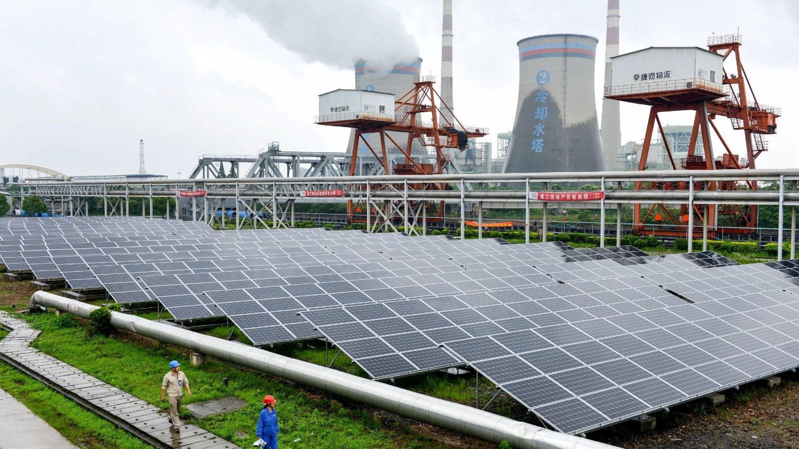 China ha vivido una gran expansión de las renovables, pero es muy dependiente del carbón