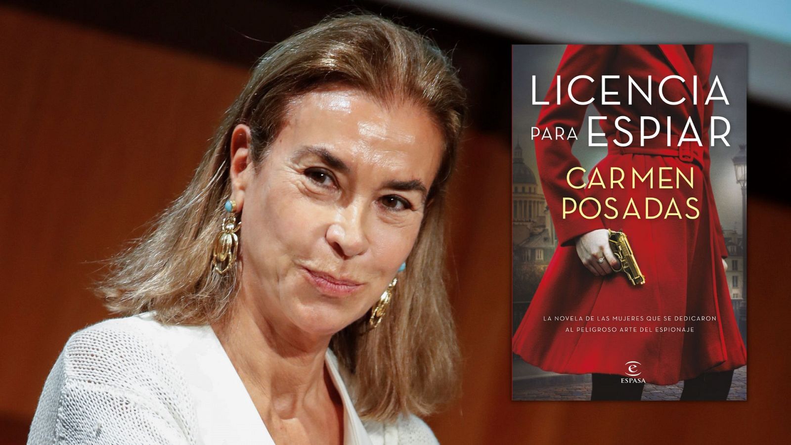 Carmen Posadas ha presentado 'Licencia para espiar'