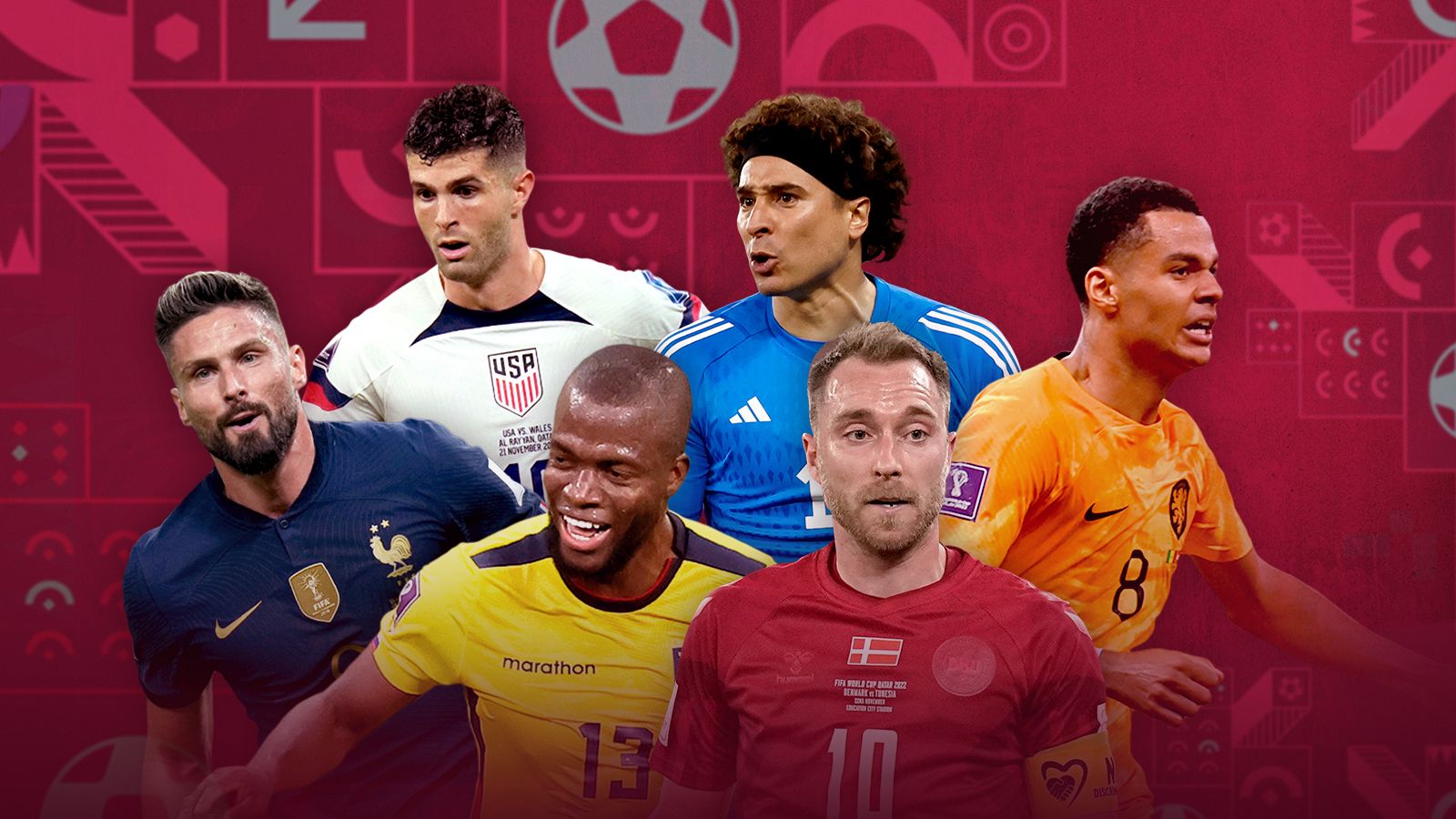Mundial 2022: los mejores jugadores en el inicio del Mundial de fútbol de Qatar