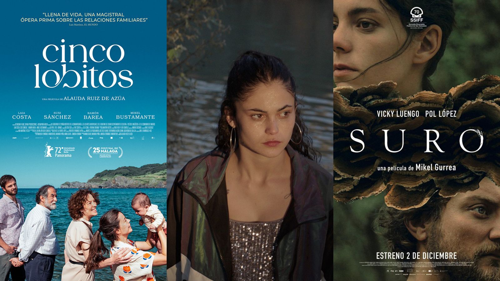 Las tres películas premiadas en Almería