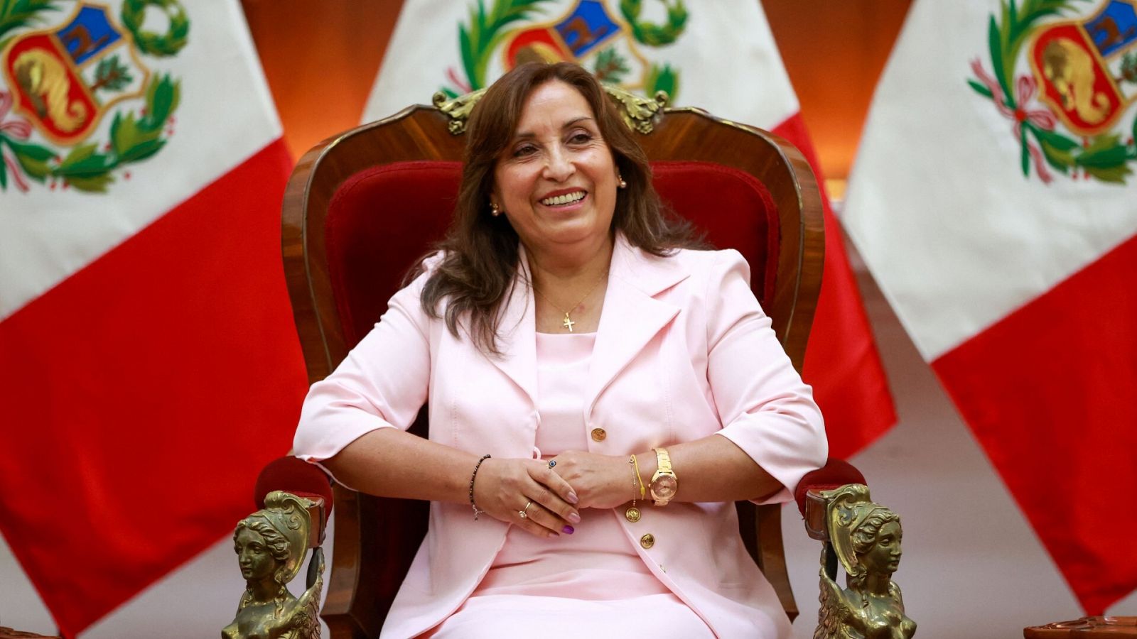 La nueva presidenta de Perú, Dina Boluarte