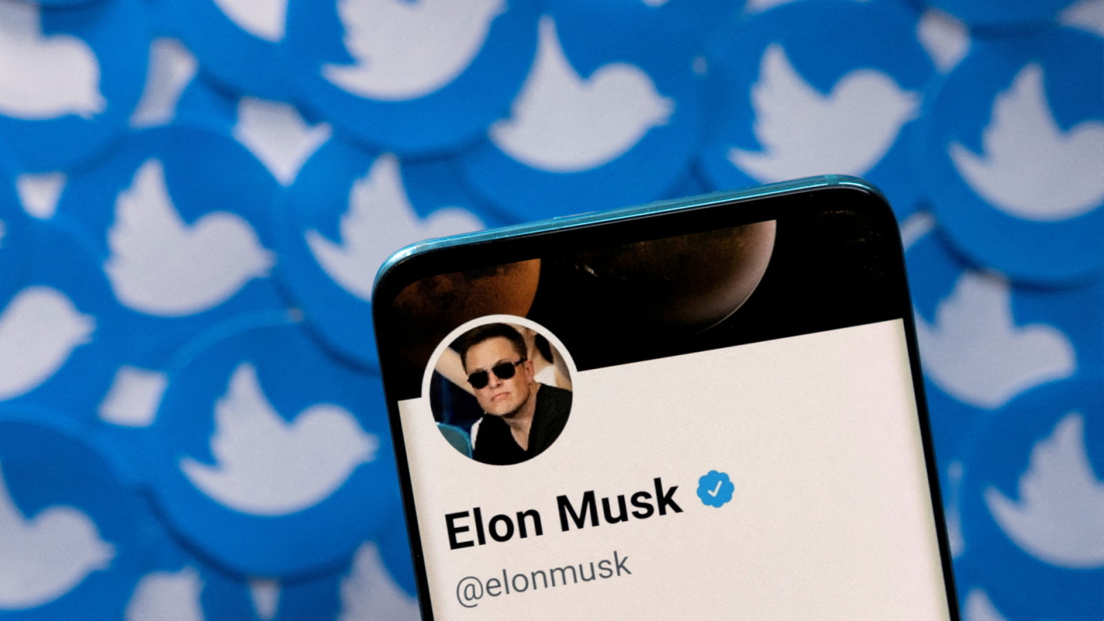 Cuenta verificada de Elon Musk en Twitter