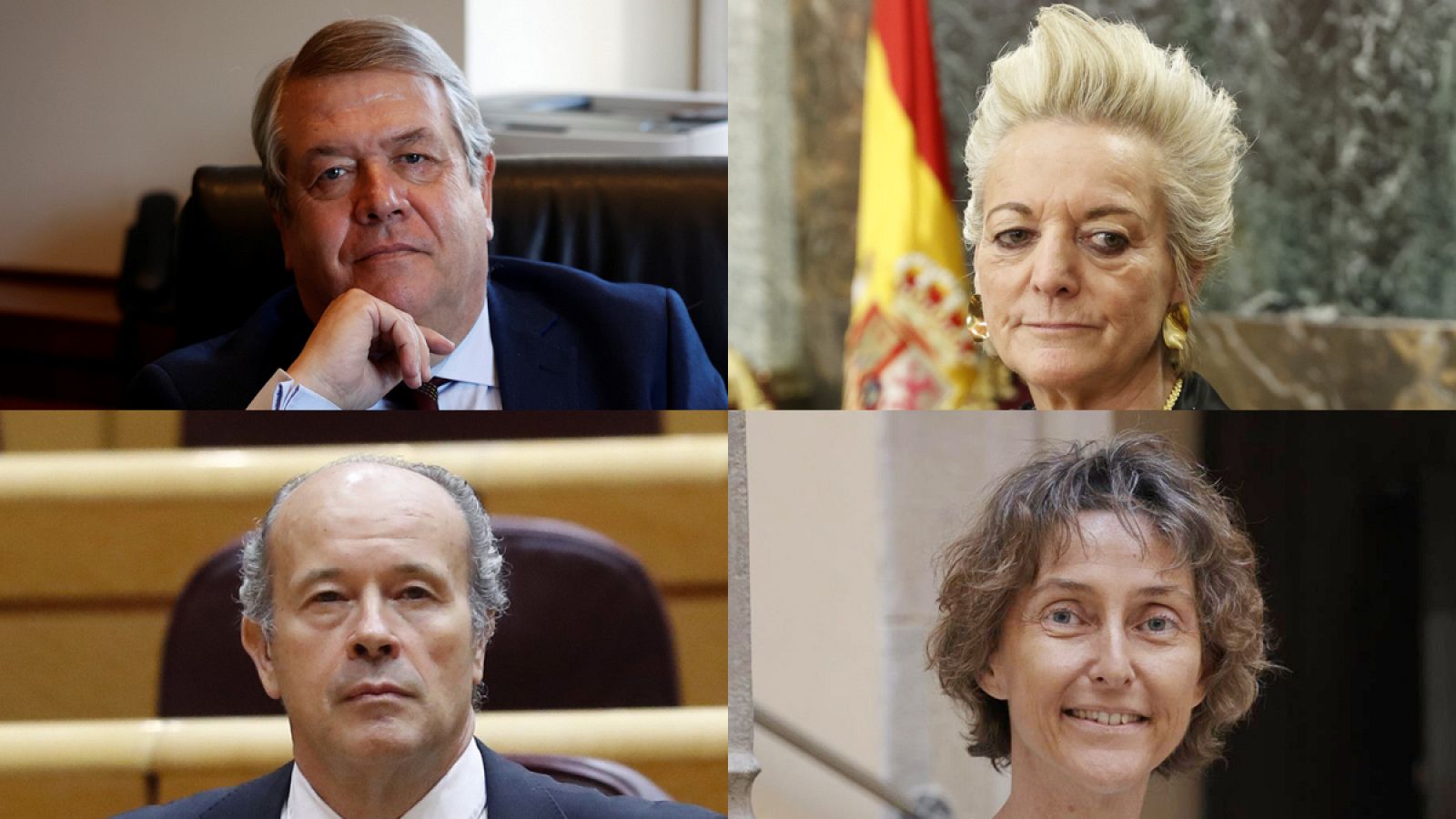 Los cuatro nuevos jueces del Tribunal Constitucional