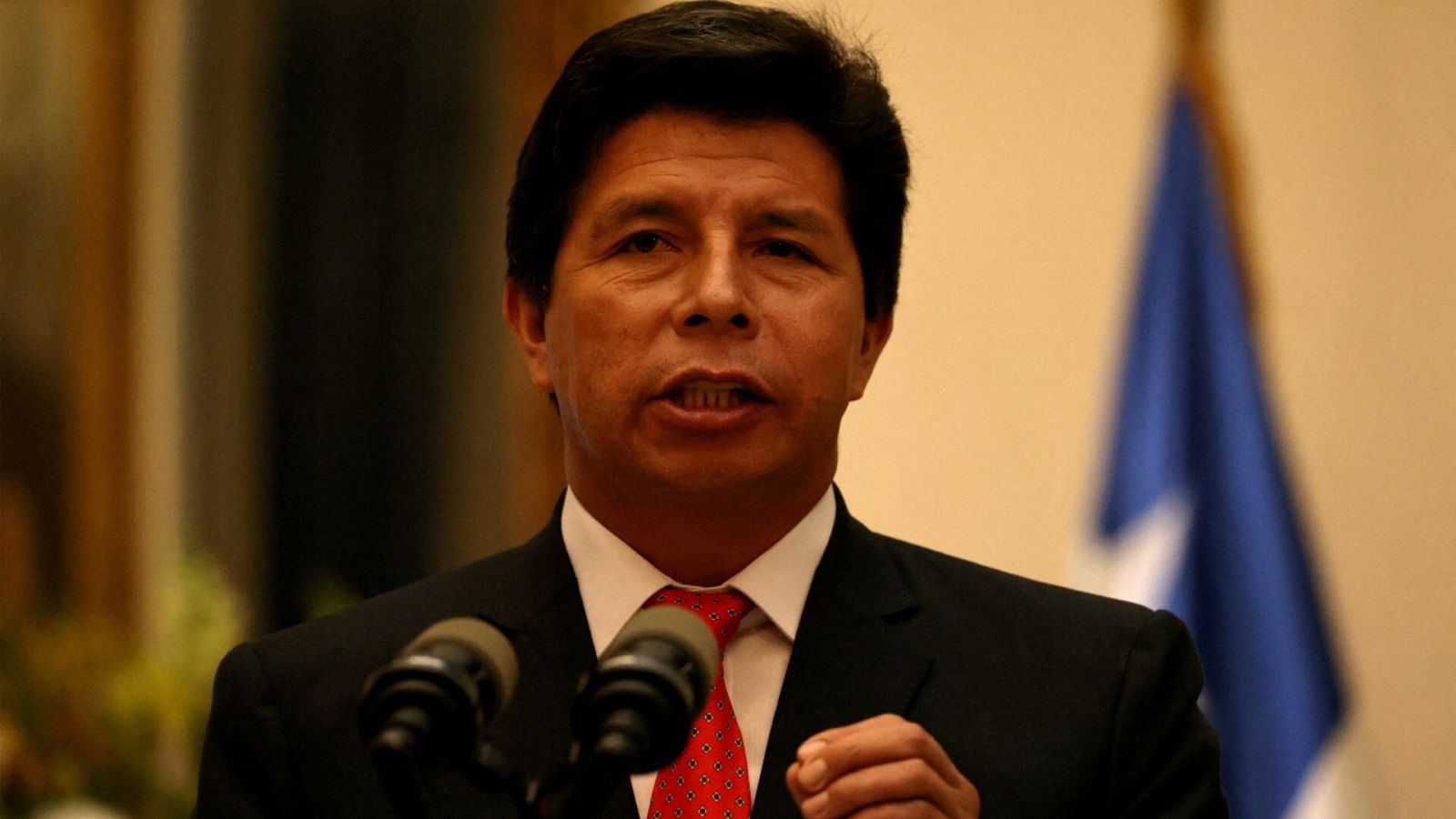 Una imagen de archivo del expresidente peruano Pedro Castillo