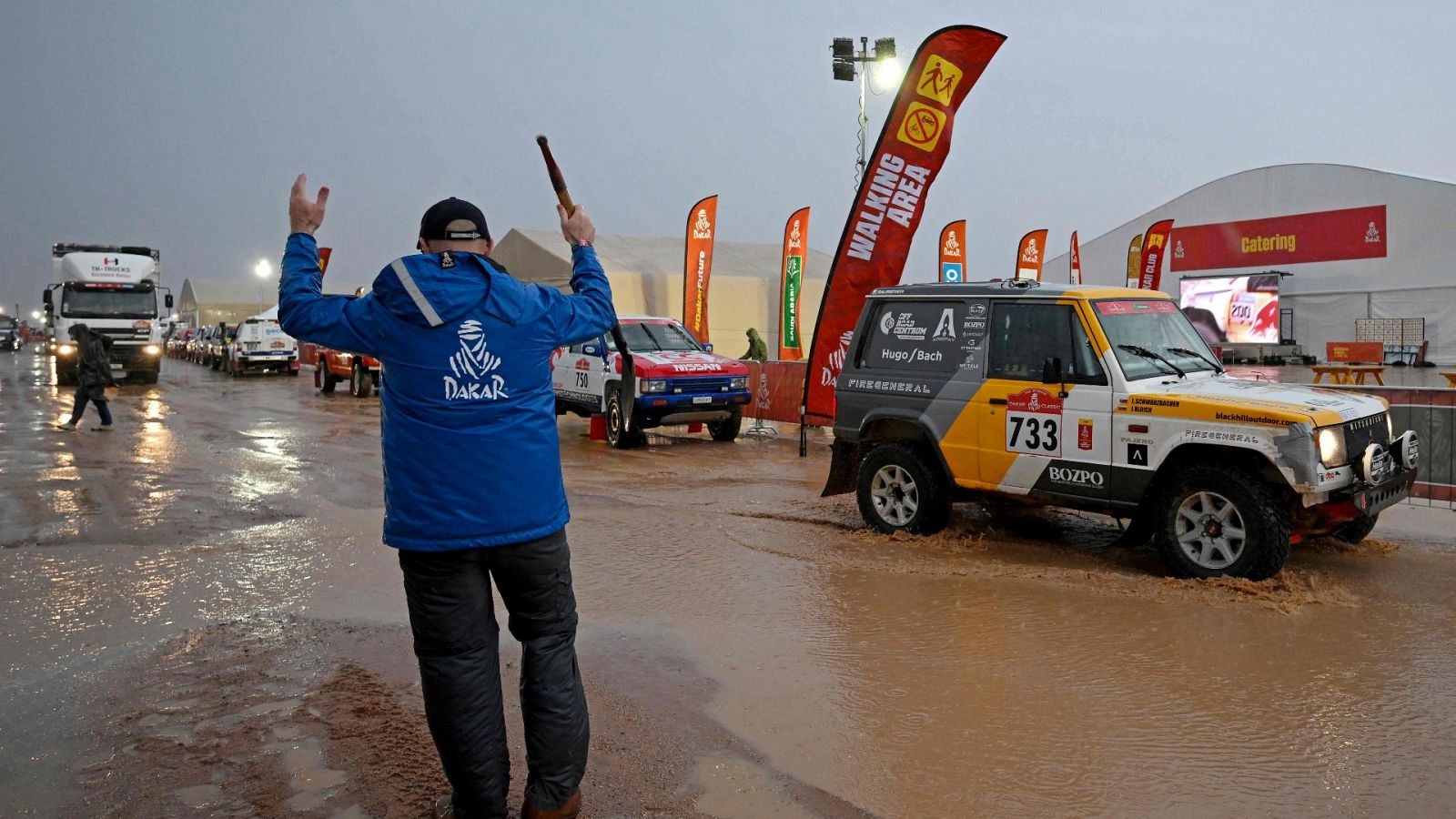 El Rally Dakar modifica la etapa 6 y 7 por el mal tiempo