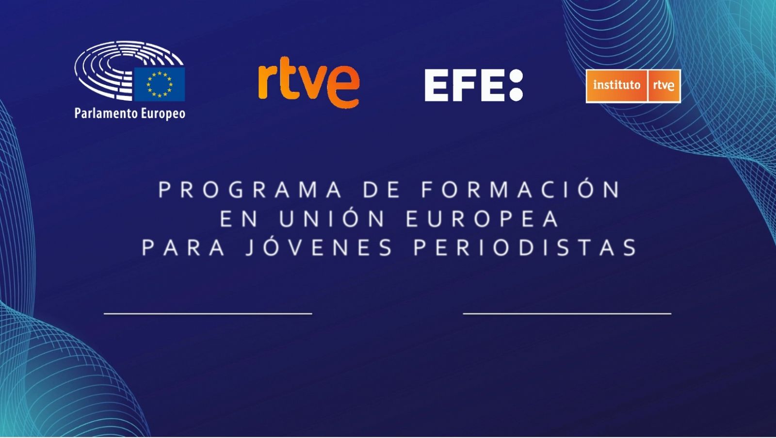 Portada programa curso Instituto RTVE/EFE