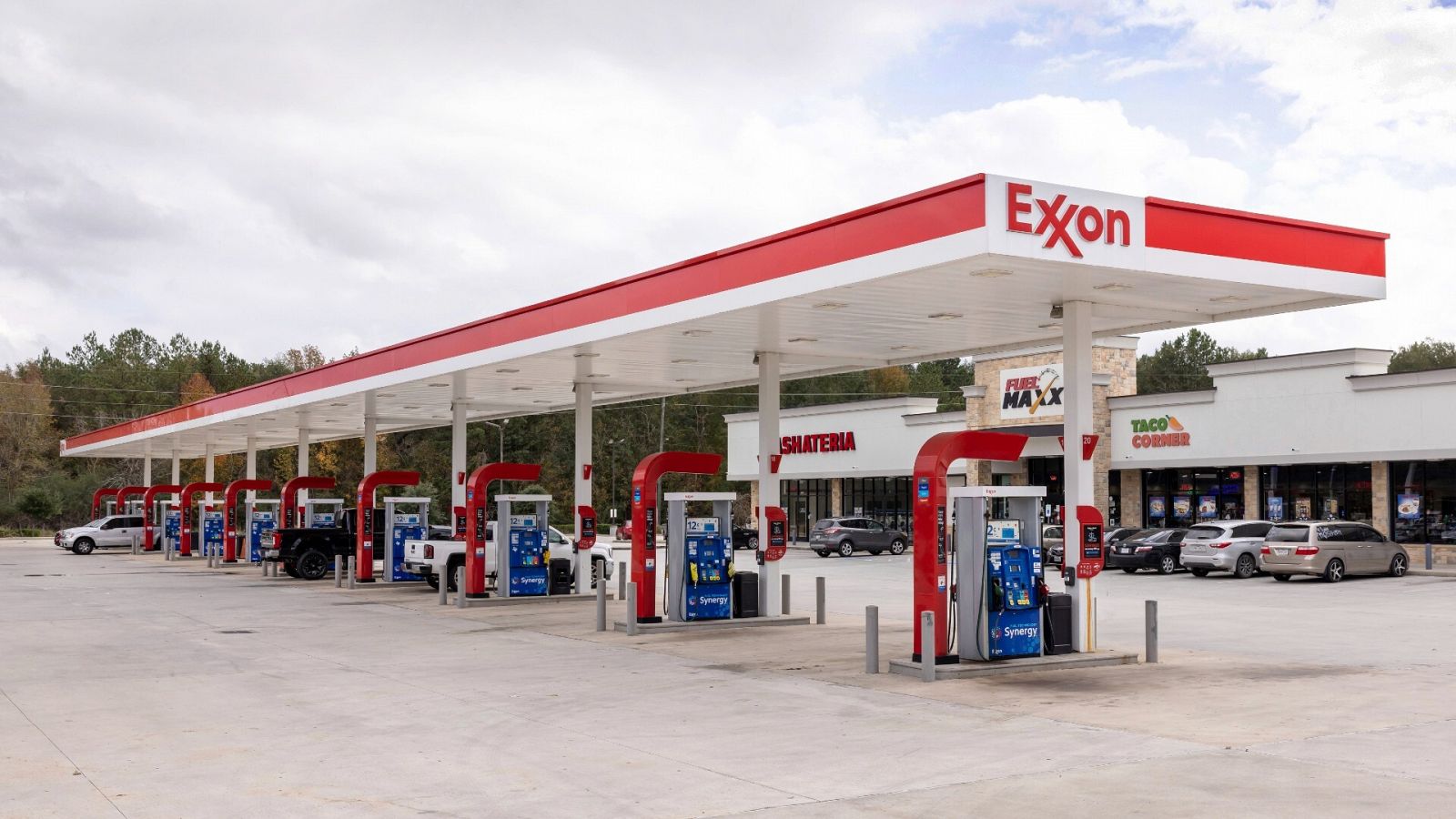 Imagen de una gasolinera de Exxon en Estados Unidos