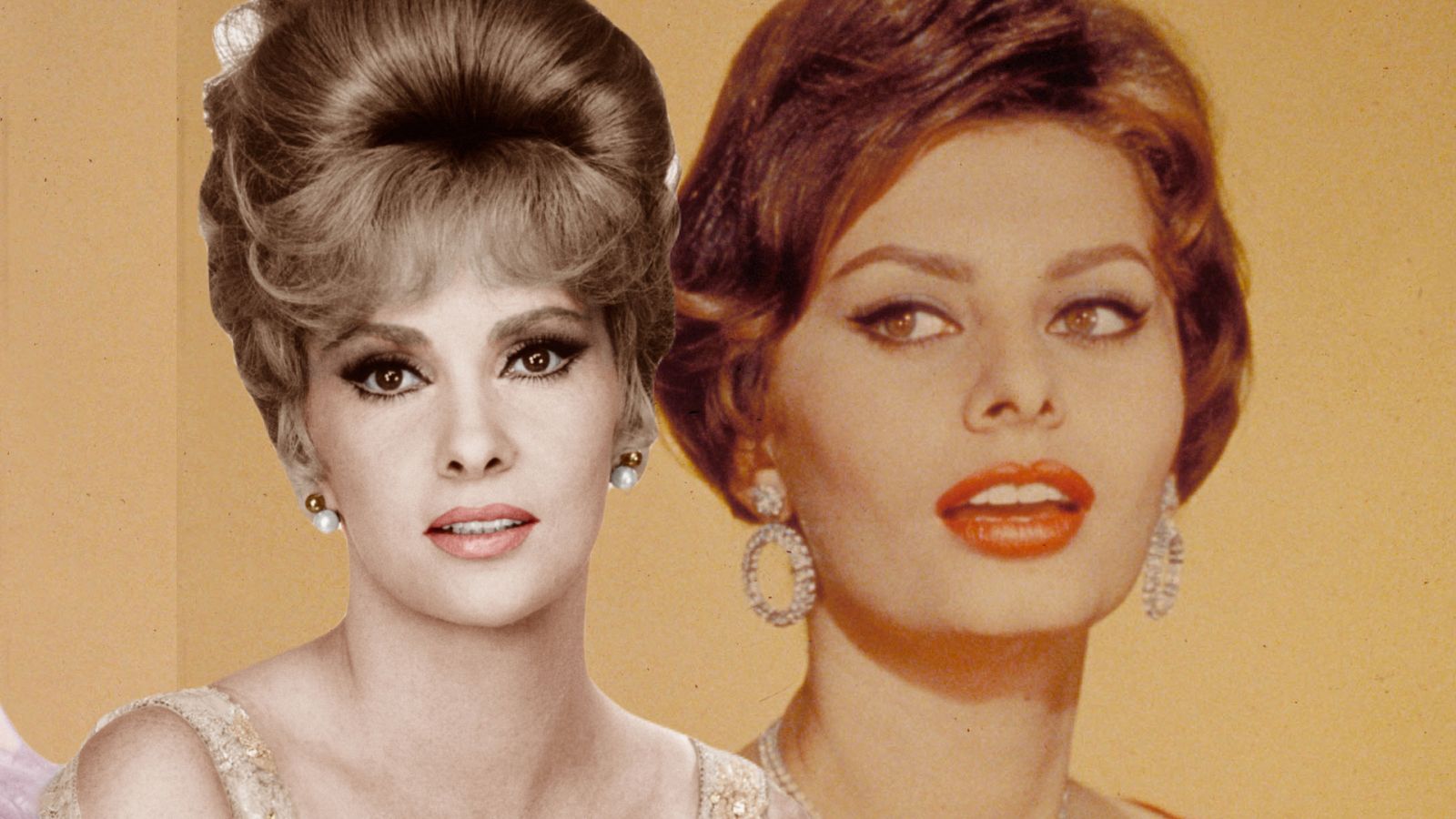 Gina Lollobrigida y Sophia Loren eran rivalidad