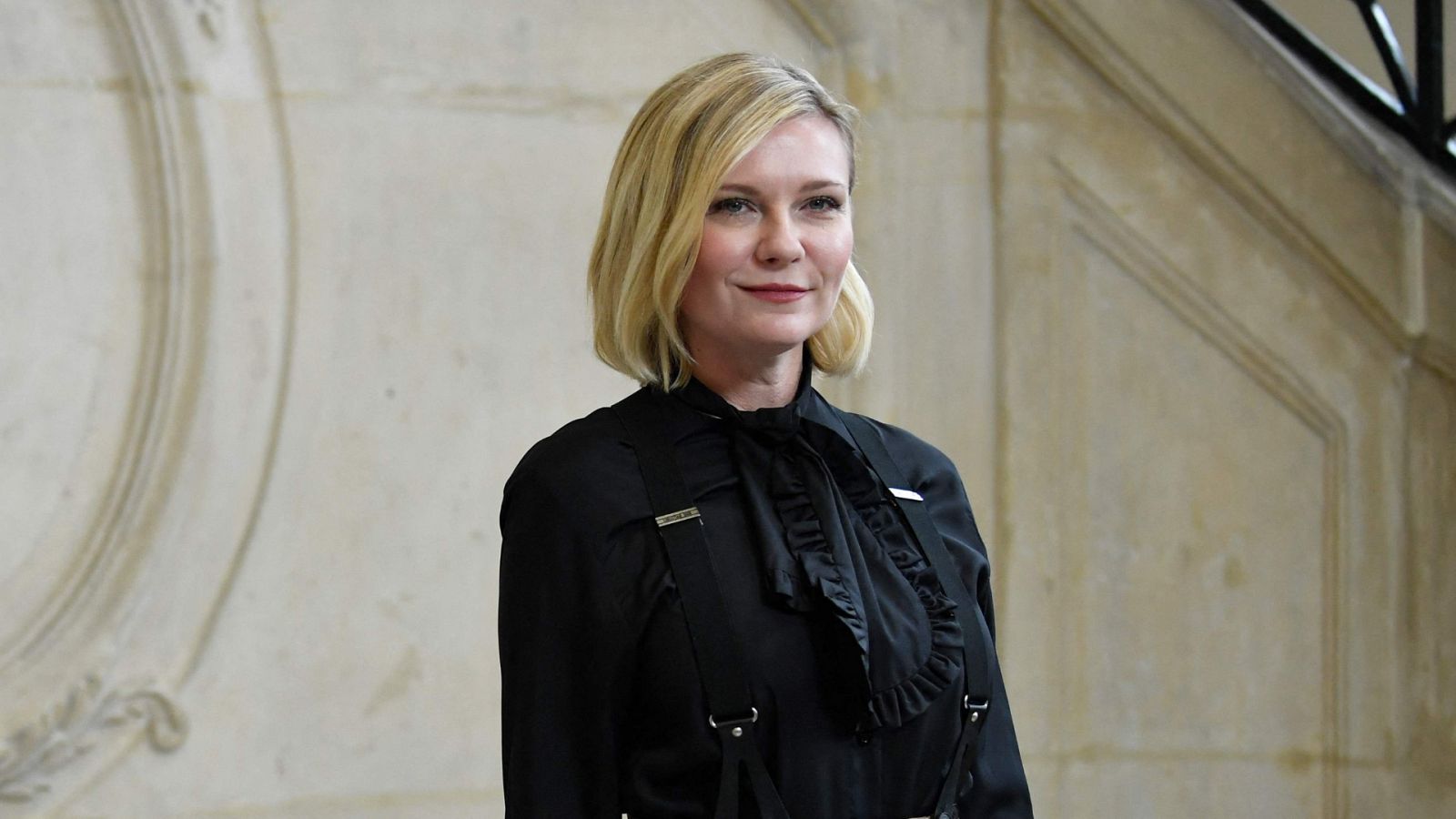 Imagen de Kirsten Dunst en el desfile de Dior