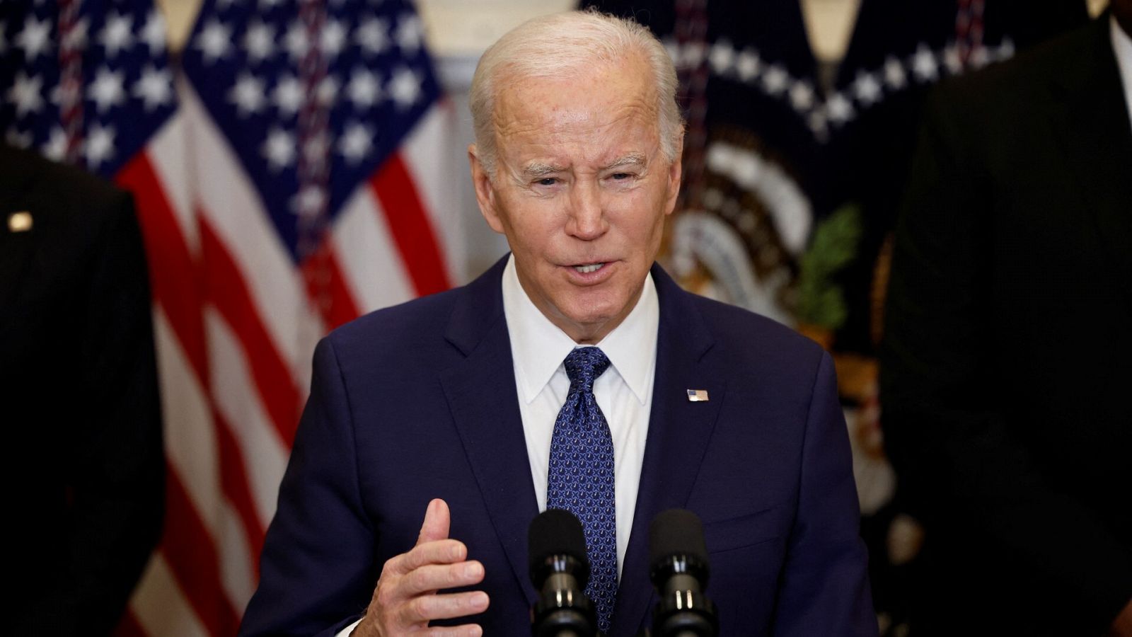 El presidente de EE.UU., Joe Biden, anuncia el envio de 31 tanques Abrams a Ucrania