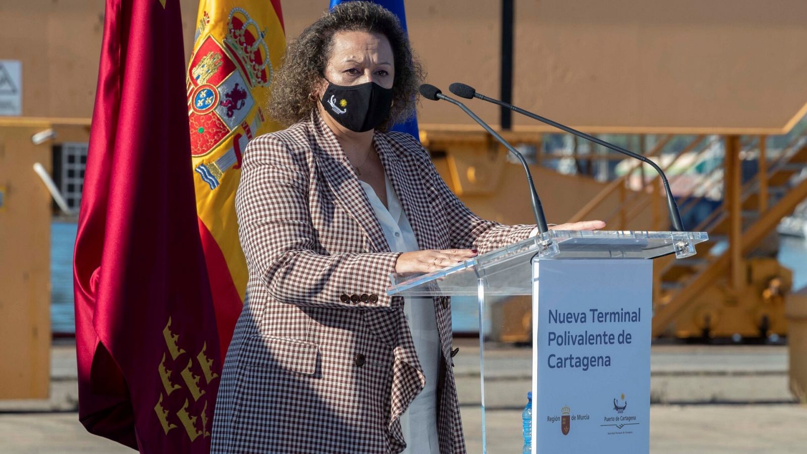 Imagen de archivo de la presidenta del puerto de Cartagena, Yolanda Muñoz