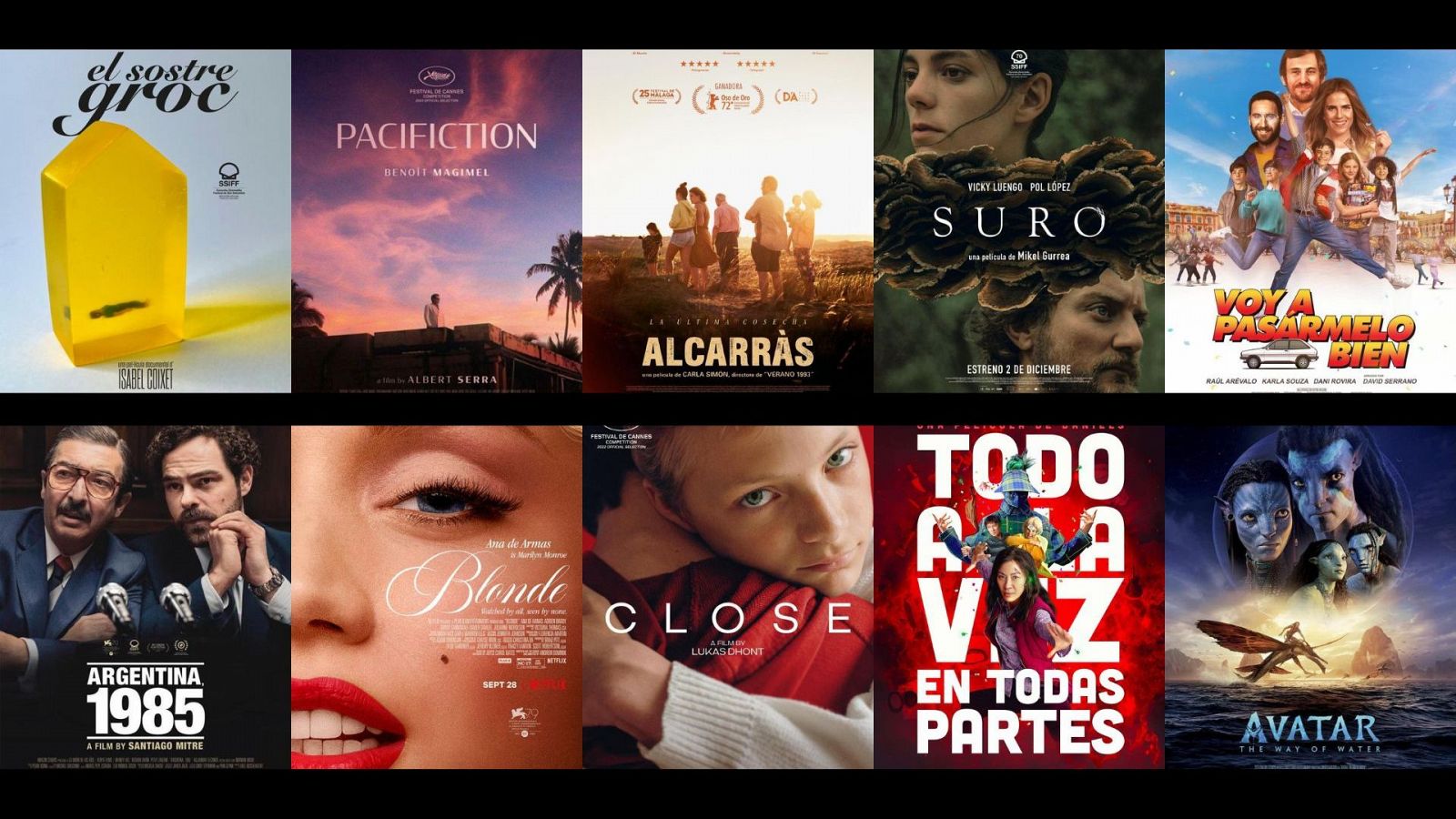 Premis Roses de Sant Jordi 2023: pel·lícules candidates
